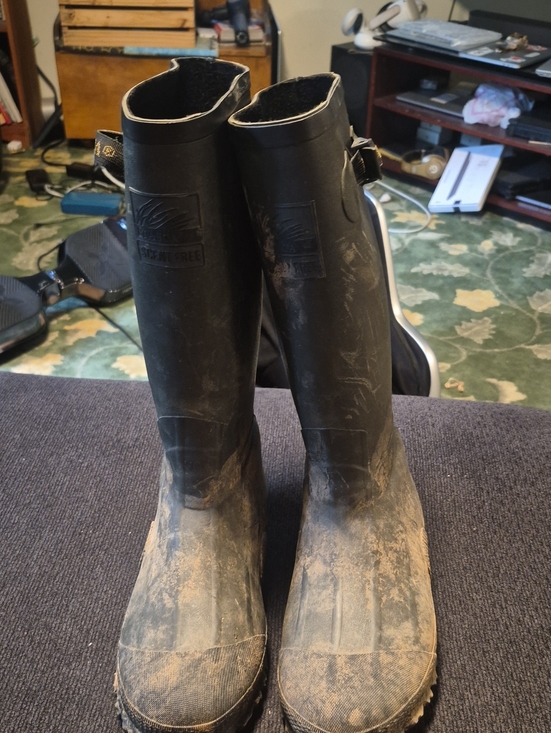 Itasca Other - Itasca Black Men's Rain & Snow Rubber Boots